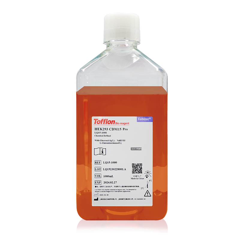 HEK293 CDM15 Pro(液体)_上海东富龙生物试剂有限公司
